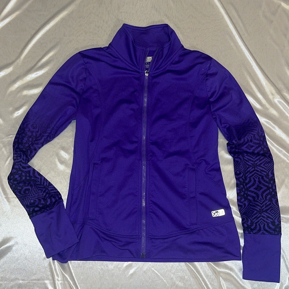 Purple Zip Up Jacket